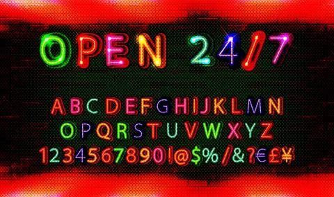 Luxury cyborg 3d editable vector text effect. Illustrazione stock