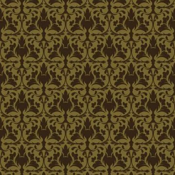 Luxury Damask background Stock Illustration