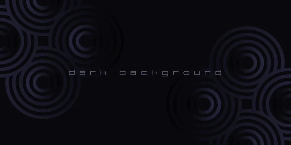 Luxury dark background design. Minimalist black premium backdrop with gradient Stock Illustration