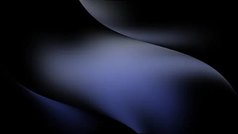 Luxury Dark Blue Wave Motion Seamless Loop Background 4K Stock Footage 333565322
