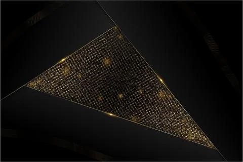 Luxury dark metallic background. Stock Illustration