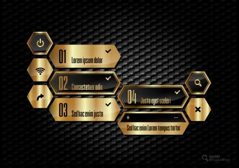 Luxury Design Illustrazione stock