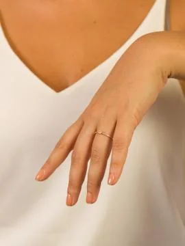 Luxury diamond ring Stock Photos