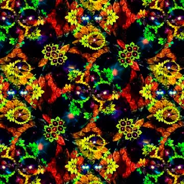 Luxury Digital Modern Baroque Pattern Illustrazione stock