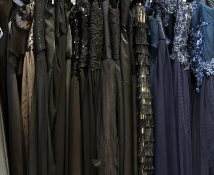 Luxury dresses Stock Photos