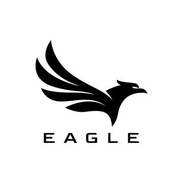 Luxury Eagle Logo Stock Illustration