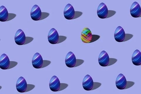 Luxury Easter egg pattern made, Trendy Easter egg pattern made イラスト素材