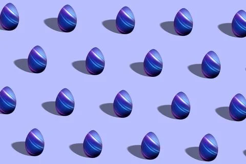 Luxury Easter egg pattern made, Trendy Easter egg pattern made Illustrazione stock