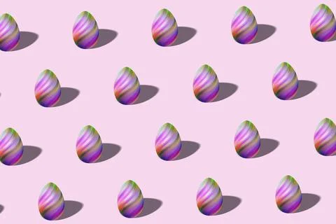 Luxury Easter egg pattern made, Trendy Easter egg pattern made 库存插图
