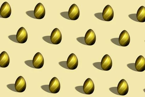 Luxury Easter egg pattern made, Trendy Easter egg pattern made Illustrazione stock