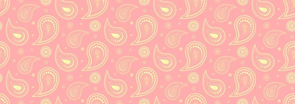 Luxury elegance flat design repeating. Scrap seamless pattern a decor spa. .. Stock Illustration