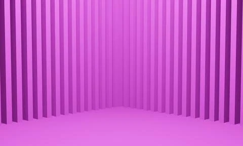 Luxury elegant 3d wall corner striped background Stock Illustration