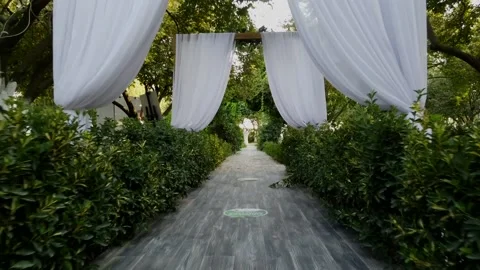 Luxury event, wedding organization Stock Footage 219614162