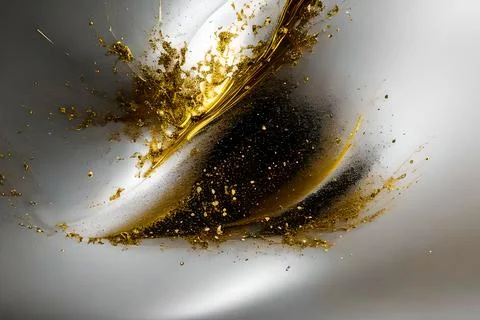Luxury fluid pour art varied and balanced abstract subject matter featuring.. Stock Illustration