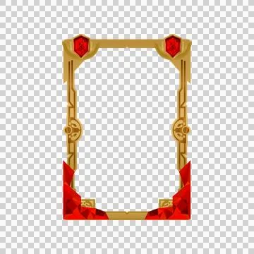 Luxury frame art card layout template with diamond and polygonal element desi Stockillustratie