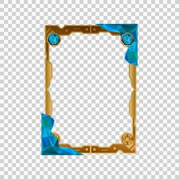 Luxury frame art card layout template with diamond and polygonal element gr.. Stockillustratie