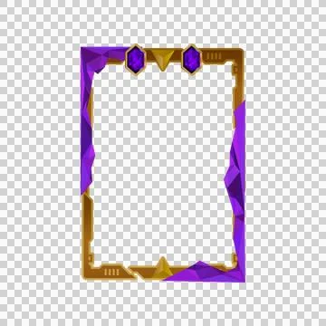 Luxury frame art card layout template with diamond and polygonal element is.. Stockillustratie