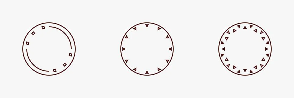 Luxury frame symbol logo template. Frame design Stock Illustration