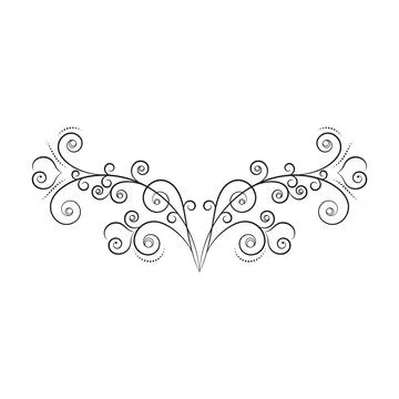 Luxury frames, borders and corners with ornate swirls Stock Illustration