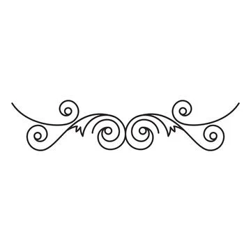 Luxury frames, borders and corners with ornate swirls イラスト素材
