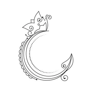 Luxury frames, borders and corners with ornate swirls イラスト素材
