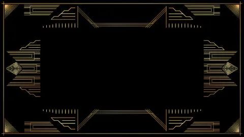 Luxury geometric background with space for text. Vector illustrated vintage w 库存插图