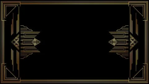Luxury geometric background with space for text. Vector illustrated vintage w Stock Illustration