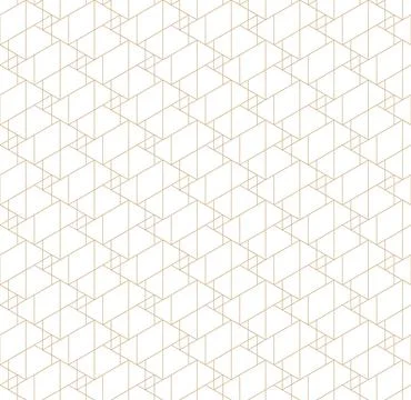Luxury geometric ornamental pattern. Elegant outline creative rich background Illustrazione stock