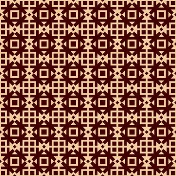 Luxury Geometric Pattern. Vector seamless pattern. Modern linear stylish text 스톡 일러스트