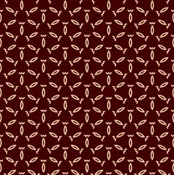 Luxury Geometric Pattern. Vector seamless pattern. Modern linear stylish text Stock Illustration