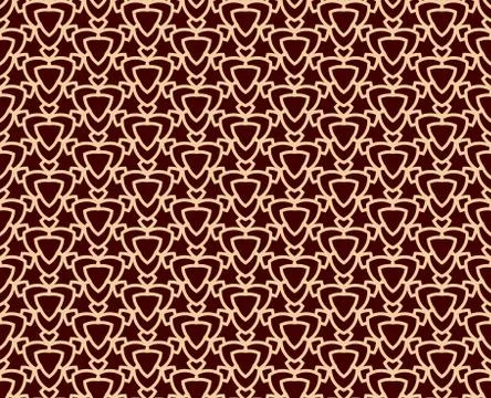 Luxury Geometric Pattern. Vector seamless pattern. Modern linear stylish text Stockillustratie