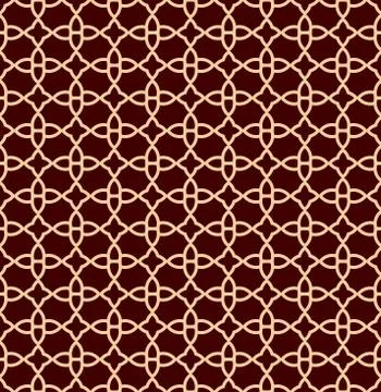 Luxury Geometric Pattern. Vector seamless pattern. Modern linear stylish text Stockillustratie