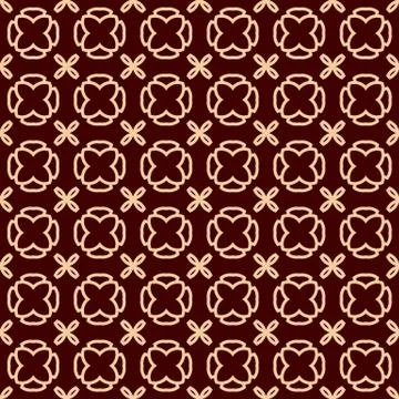 Luxury Geometric Pattern. Vector seamless pattern. Modern linear stylish text イラスト素材