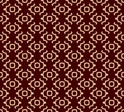 Luxury Geometric Pattern. Vector seamless pattern. Modern linear stylish text イラスト素材
