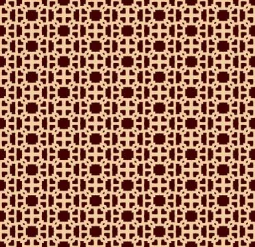 Luxury Geometric Pattern. Vector seamless pattern. Modern linear stylish text Illustrazione stock