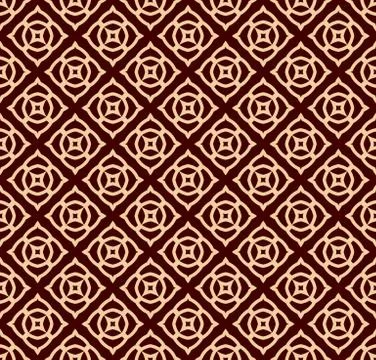 Luxury Geometric Pattern. Vector seamless pattern. Modern linear stylish text Stockillustratie