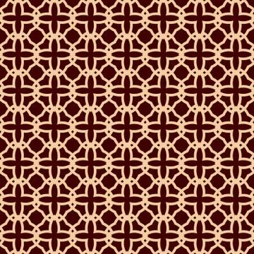 Luxury Geometric Pattern. Vector seamless pattern. Modern linear stylish text Stock Illustration