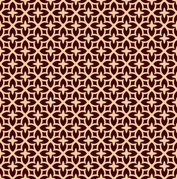 Luxury Geometric Pattern. Vector seamless pattern. Modern linear stylish text Stock Illustration
