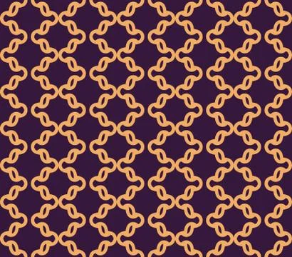 Luxury Geometric Pattern. Vector seamless pattern. Modern linear stylish text 스톡 일러스트
