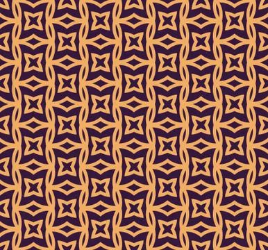 Luxury Geometric Pattern. Vector seamless pattern. Modern linear stylish text Stock Illustration