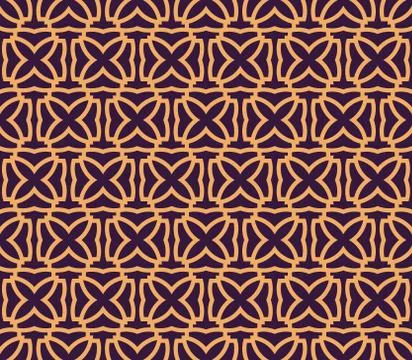 Luxury Geometric Pattern. Vector seamless pattern. Modern linear stylish text 스톡 일러스트