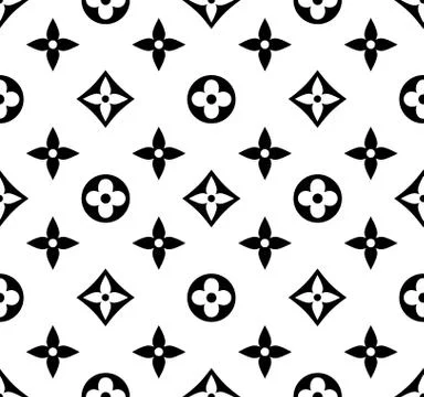 Luxury Geometric Seamless Icon Pattern in Vintage Fashion Style. Ready for Texti Stock Illustration