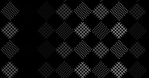 Luxury geometric seamless pattern golden diamond grid tile ornamental bg. C.. Stock Illustration