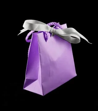 Luxury gift bag Stock Photos