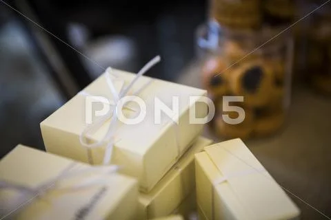 Luxury gift boxes Stock Photos