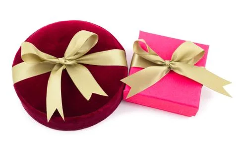 Luxury gift boxes Stock Photos