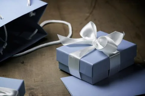 Luxury gift concept Stock Photos