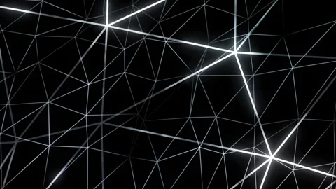 Luxury Glamorous Plexus Connection, Motion Background Stock Footage 314413216