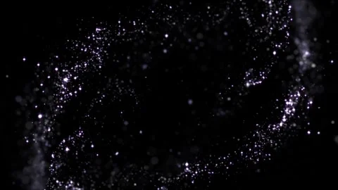 Luxury Glitter Particles Titles (4) Stock Footage 269033053