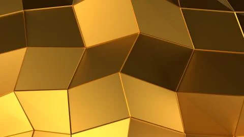 Luxury gold abstract triangle background Stock Illustration